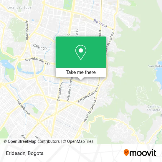 Erideadn map