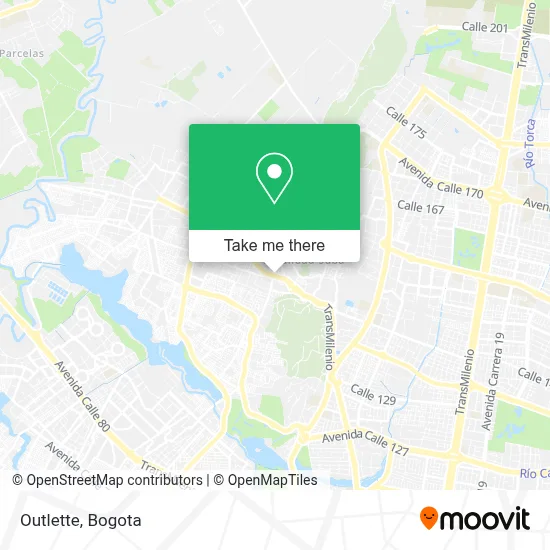 Outlette map