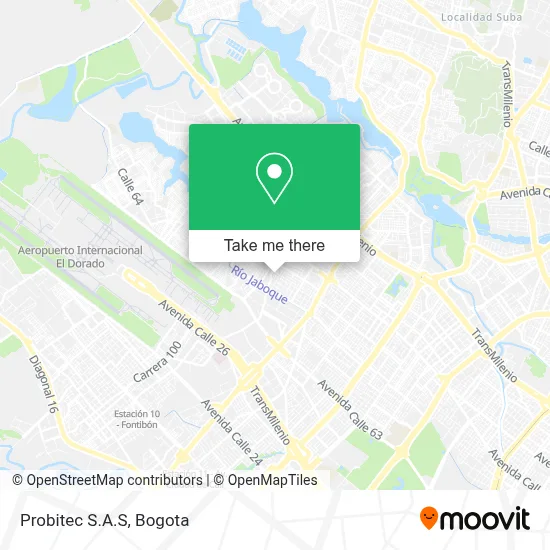 Probitec S.A.S map