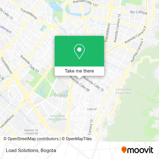 Load Solutions map