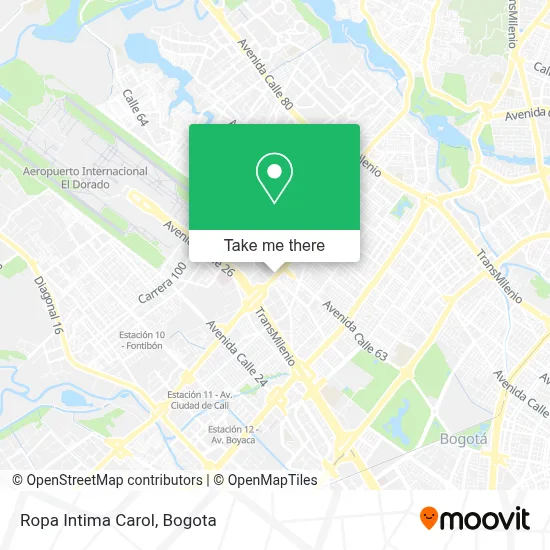 Ropa Intima Carol map