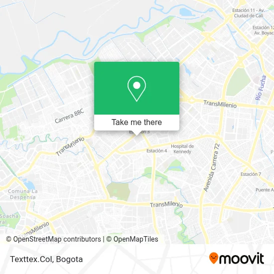 Texttex.Col map