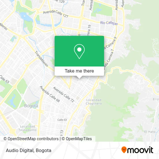 Audio Digital map