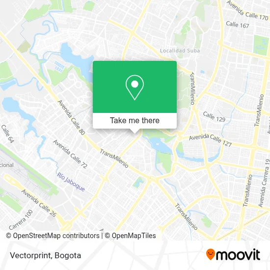 Vectorprint map