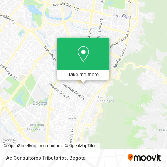 Ac Consultores Tributarios map