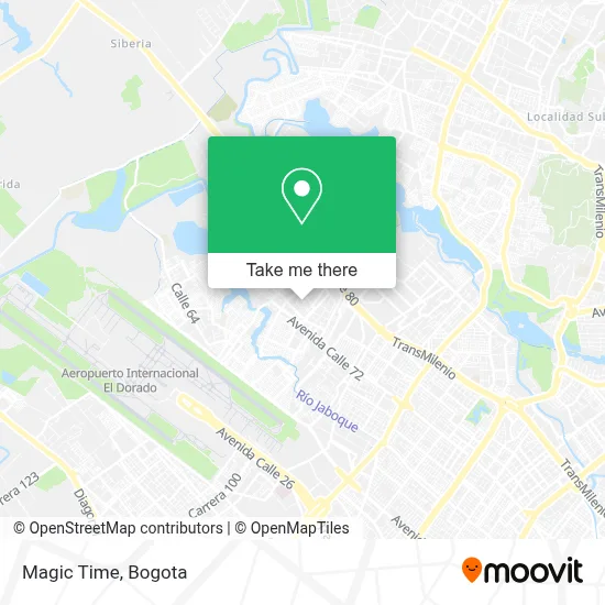 Magic Time map