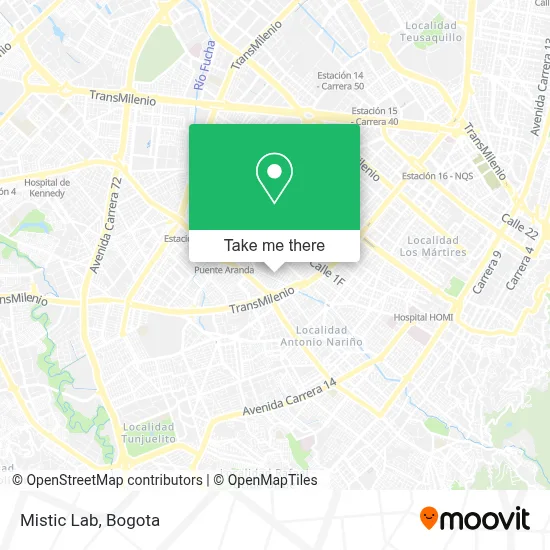 Mistic Lab map