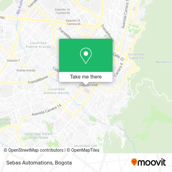Sebas Automations map