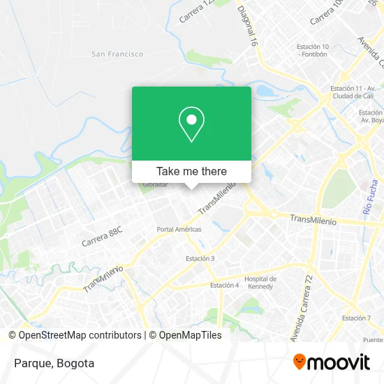 Parque map