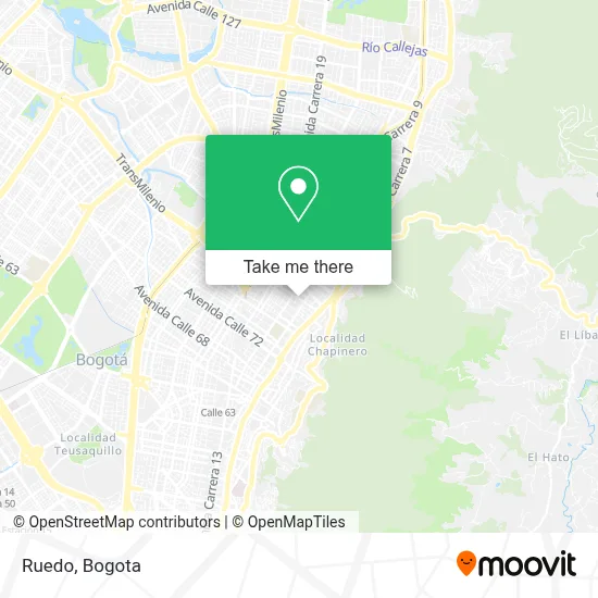 Ruedo map