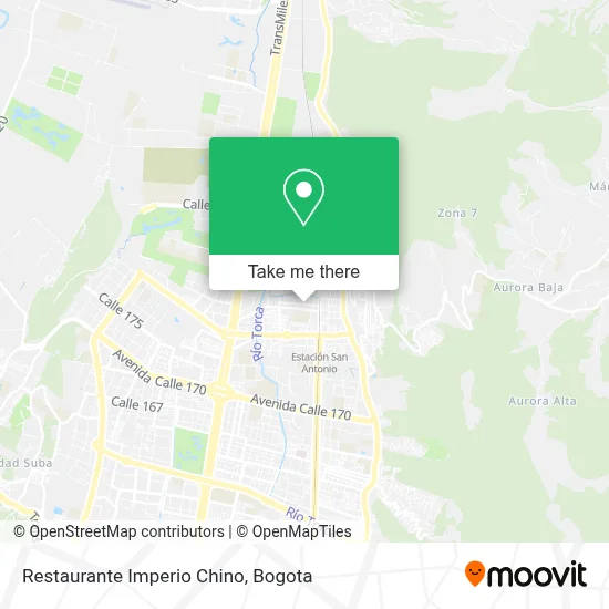 Restaurante Imperio Chino map