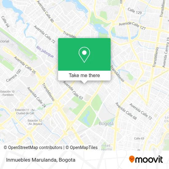 Inmuebles Marulanda map