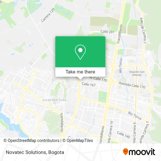 Novatec Solutions map