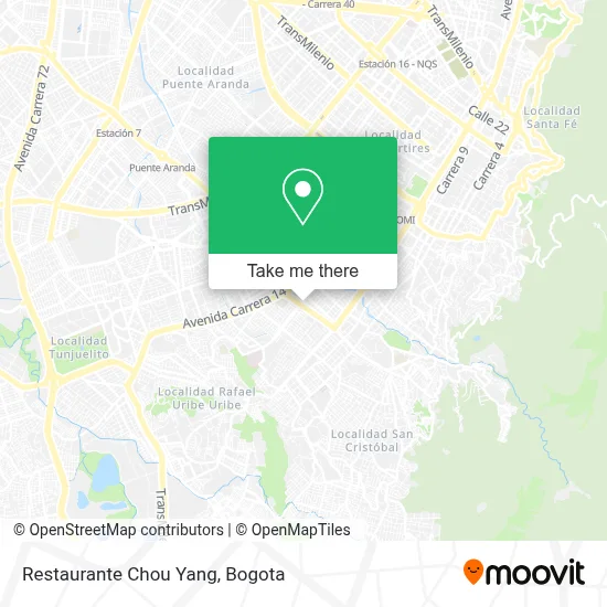 Restaurante Chou Yang map