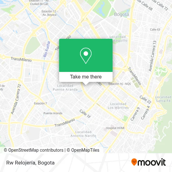 Rw Relojería map