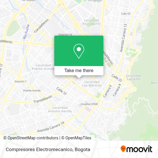 Compresores Electromecanico map