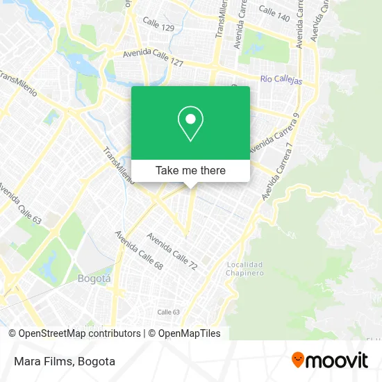 Mara Films map