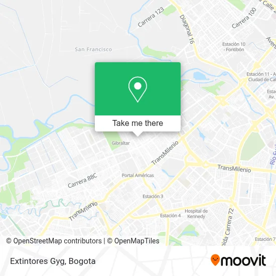 Extintores Gyg map