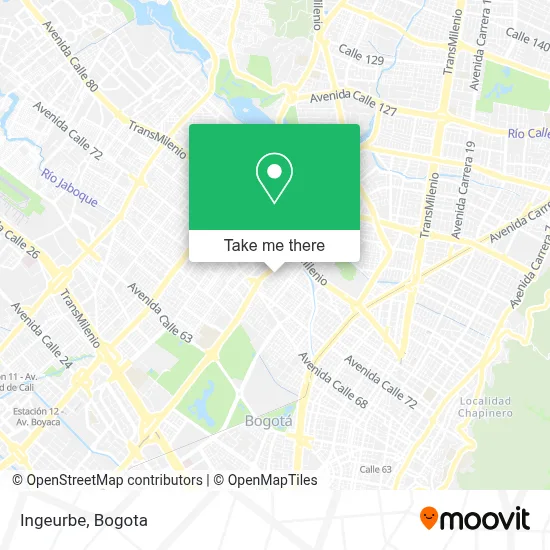 Ingeurbe map