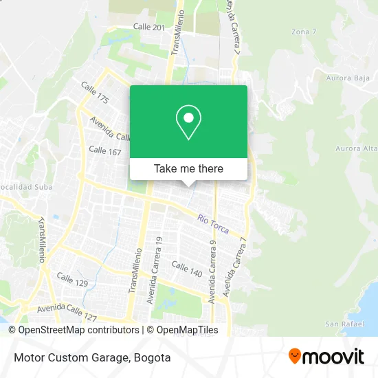 Motor Custom Garage map