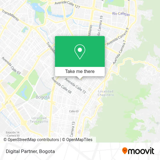 Digital Partner map