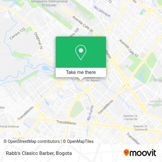 Rabb's Clasicc Barber map
