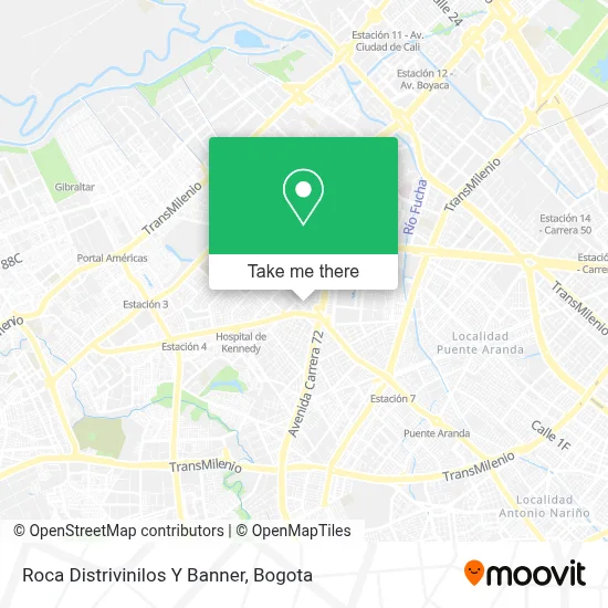 Roca Distrivinilos Y Banner map