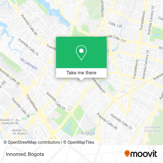 Innomed map