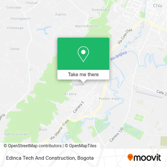 Edinca Tech And Construction map