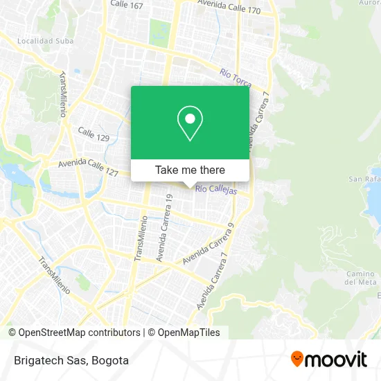 Brigatech Sas map