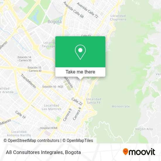 A8 Consultores Integrales map