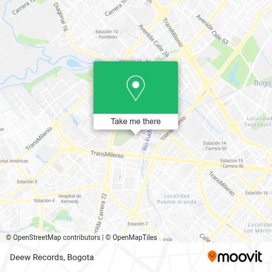 Deew Records map