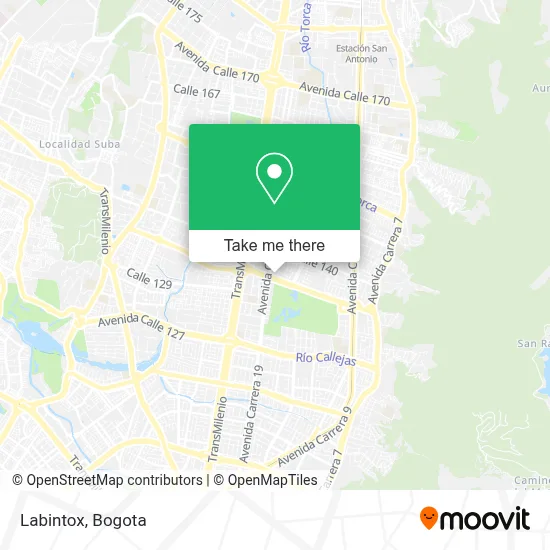 Labintox map