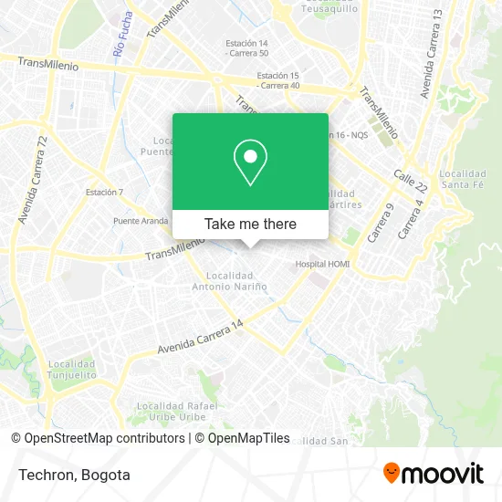 Techron map