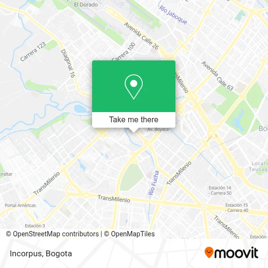 Incorpus map