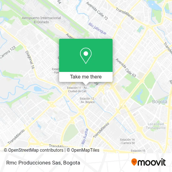Rmc Producciones Sas map