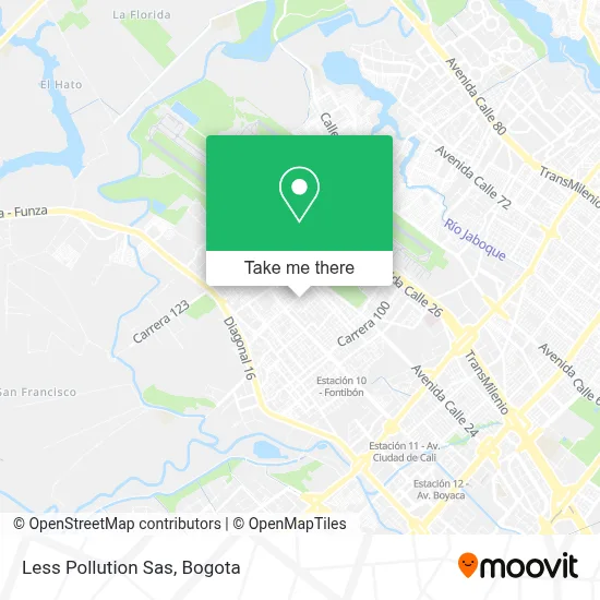 Less Pollution Sas map