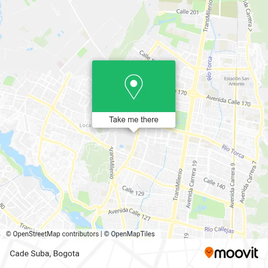 Cade Suba map