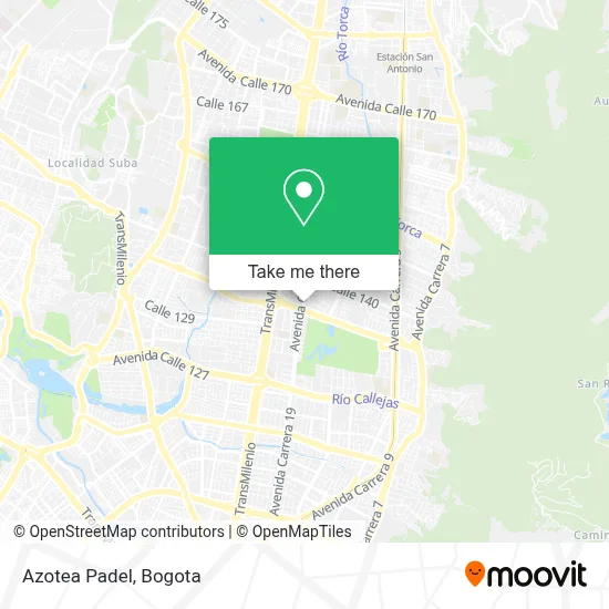 Azotea Padel map
