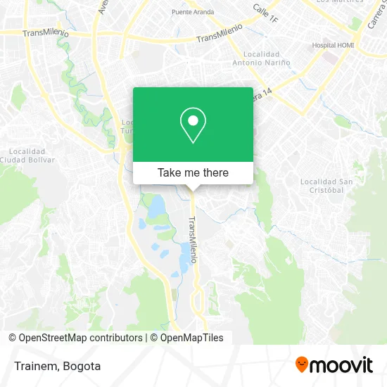 Trainem map
