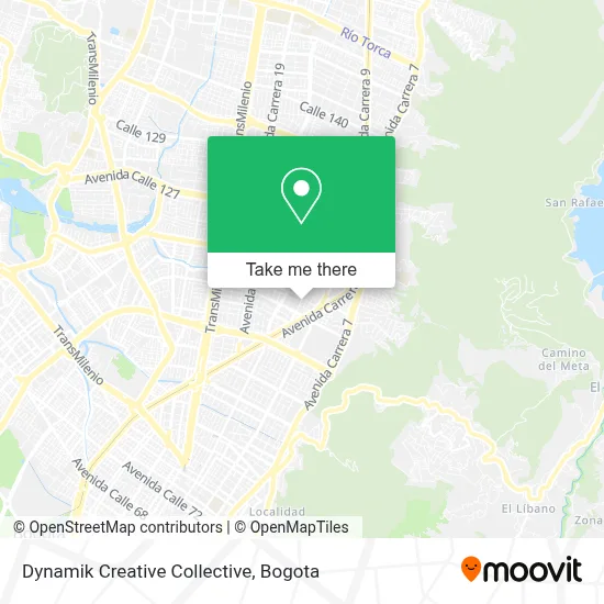 Dynamik Creative Collective map