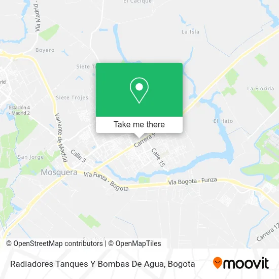 Radiadores Tanques Y Bombas De Agua map