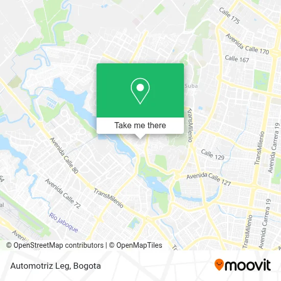 Automotriz Leg map