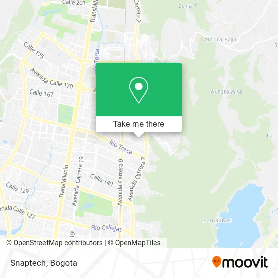 Snaptech map