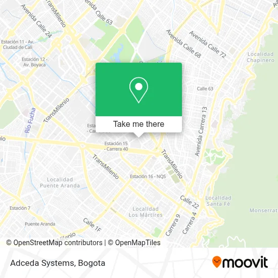 Adceda Systems map