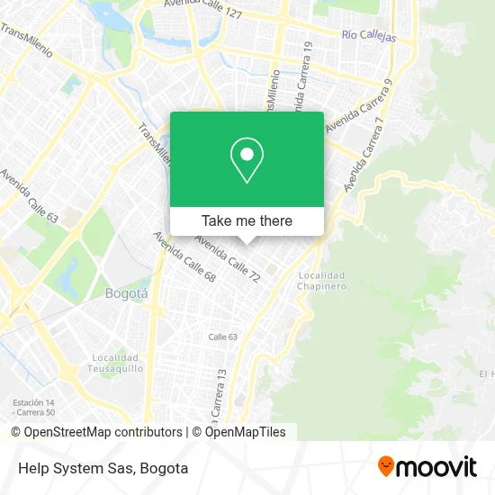 Help System Sas map