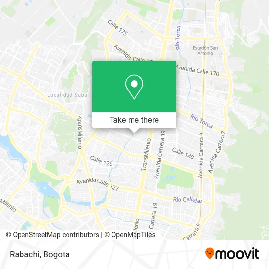 Rabachi map