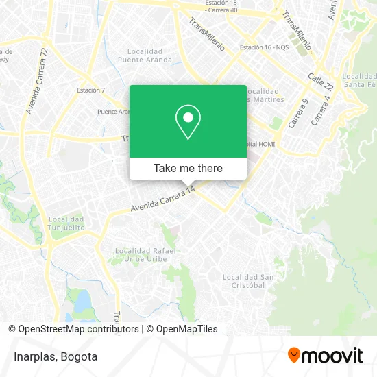 Inarplas map