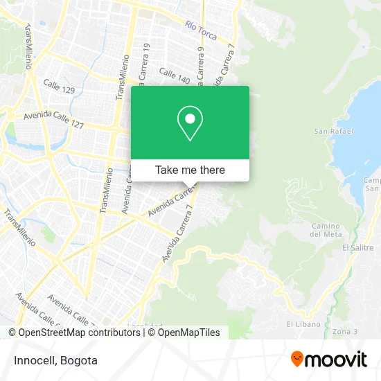 Innocell map