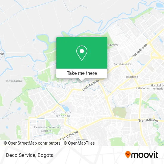 Deco Service map